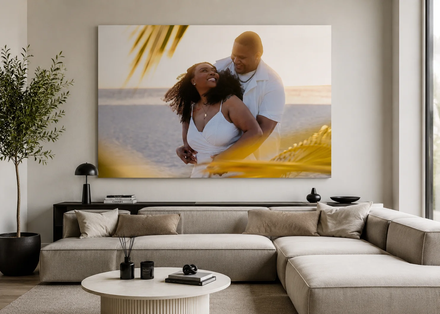 Aruba sunset portrait